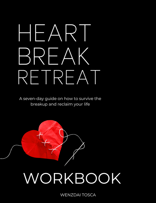 Heartbreak Retreat: A Guide to Moving On After Breakups - eWORKBOOK